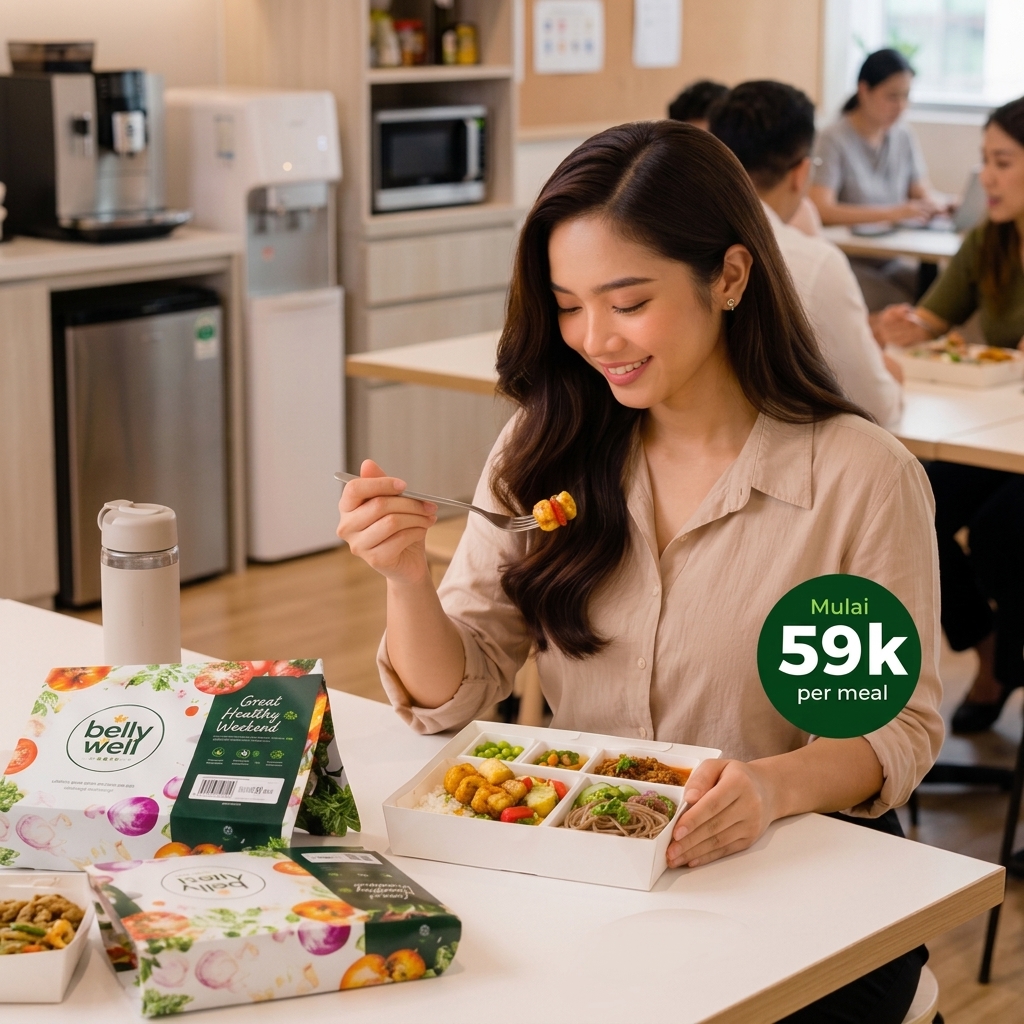 Makan Sehat di Kantor dengan Box Bellywell Mulai 59k