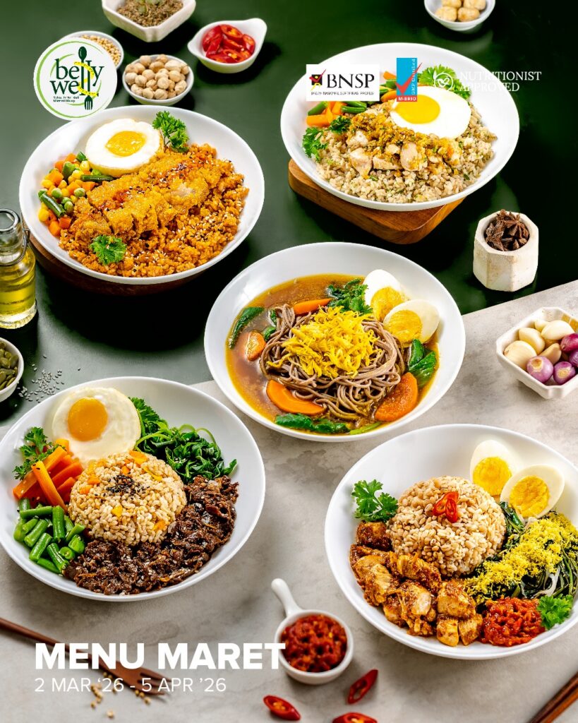 Contoh Menu Catering Bellywell Mingguan & Bulanan