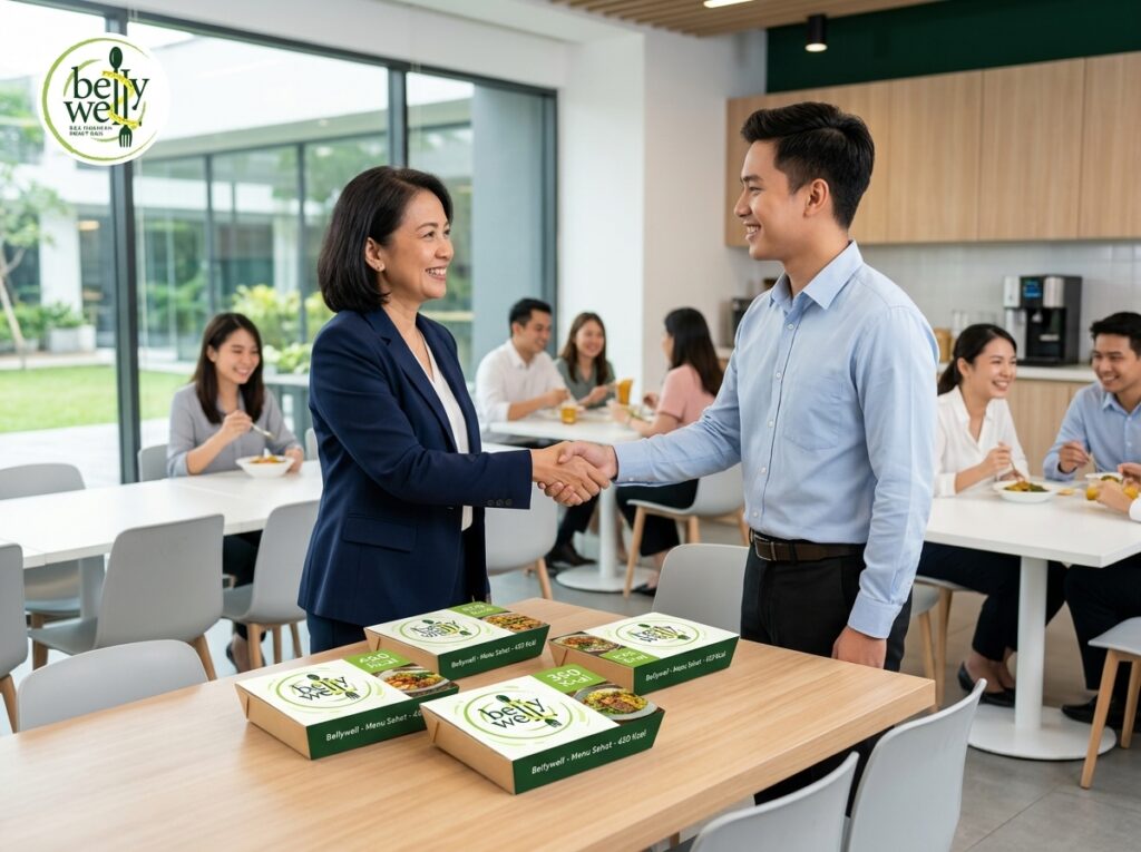 Catering Karyawan Dari Bellywell Memudahkan HR Kantor